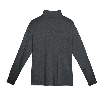 Charcoal  Performance Long Sleeve Front Image on White background