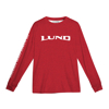 Red Lund Performance Long Sleeve​ Front Image on white background