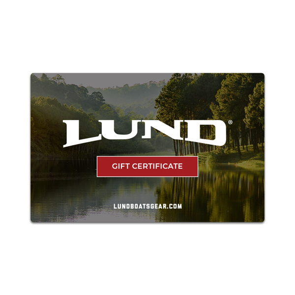 Lund Boats Gear Gift Certificate