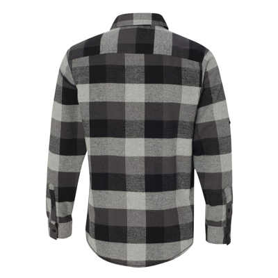 White Vintage Flannel​ Front Image on white background
