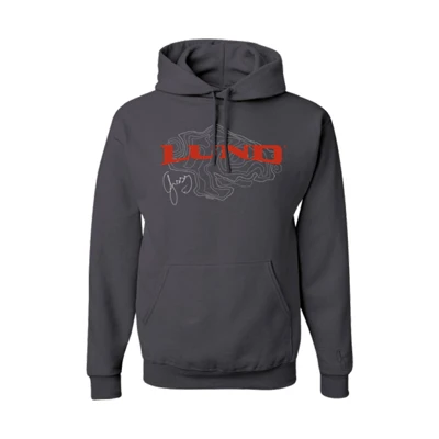 Lund X Gussy Signature Hoodie Product Image on white background