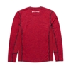 Red Lund Performance Long Sleeve​ Back Image on white background