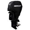 Black Mercury Tow-n-Stow Engine Cover - 75-115 HP 4 Stroke product image with white Mercury logo