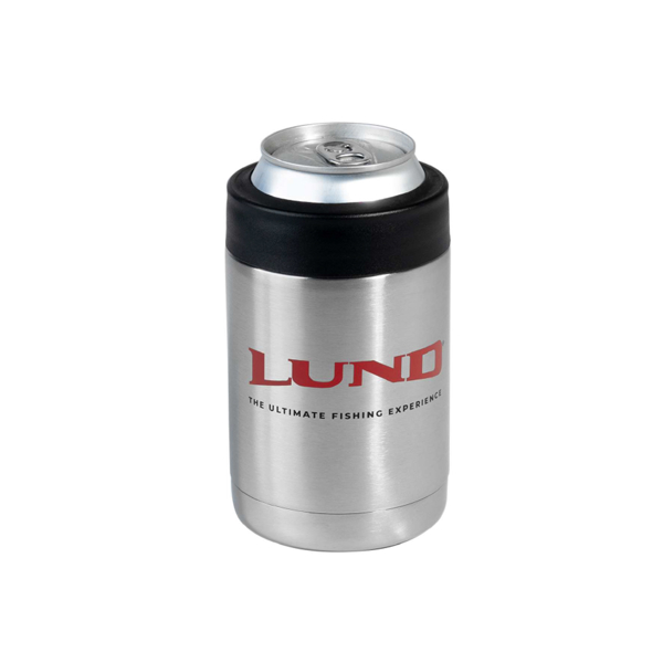 Lund Stainless Can Cooler Product Image on white background