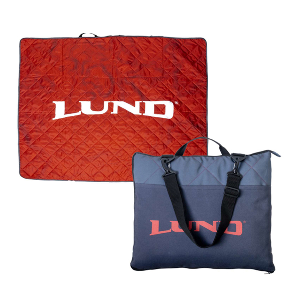 Lund Travel Blanket Product Image on white background