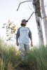 Angler Sun Hoodie - Gray