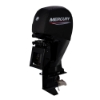 Black Mercury Breathable Engine Cover - 150HP 4 Stroke Back product image on white background