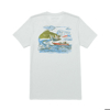 Lund Catching Fish Tee Back Product Image on white background