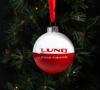 Lund Ball Ornament Product Image on white background