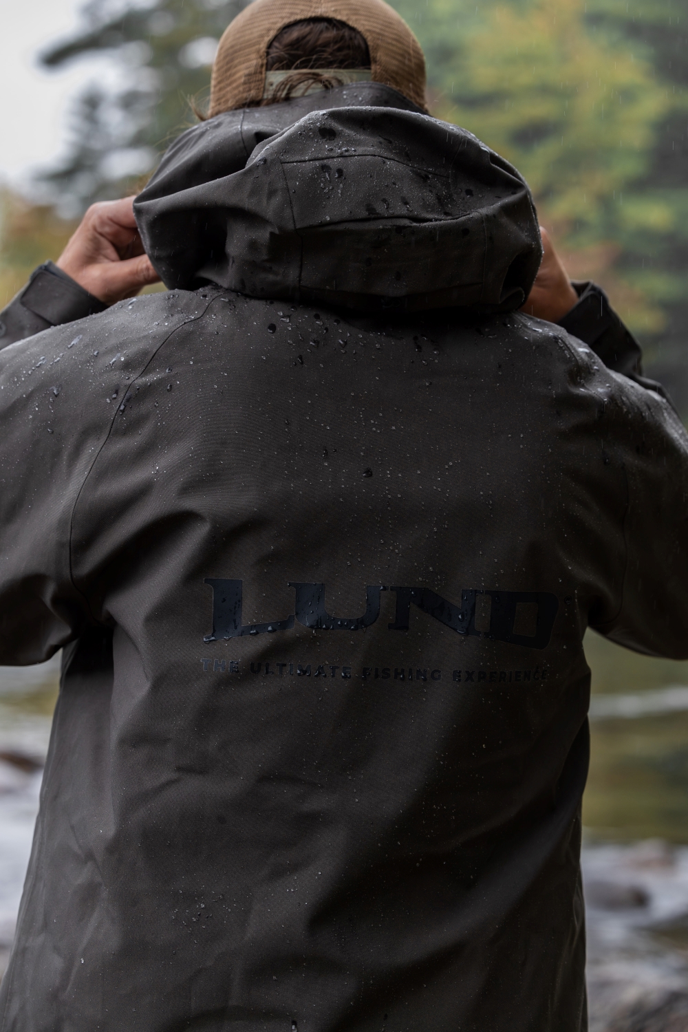 Rage Rain Jacket - Stealth | Lund Boats Gear