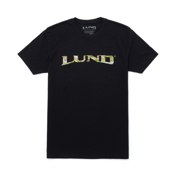 Camo Logo Tee Front product image with Lund logo on the front