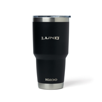 Igloo Tumbler Product Image with Lund and Igloo logo