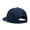 Navy Patch Cap Back View Product Image on white background