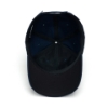 Navy Patch Cap Liner Product Image on white background