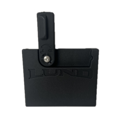 A front image of Lund Nylon Sportrak Straight Bracket Cam Lock