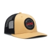 Right image of the The Ultimate Experience Trucker Hat with a black mesh back features a round patch with the words "The Ultimate Fishing Experience Since 1948" and "Lund" in red and black.