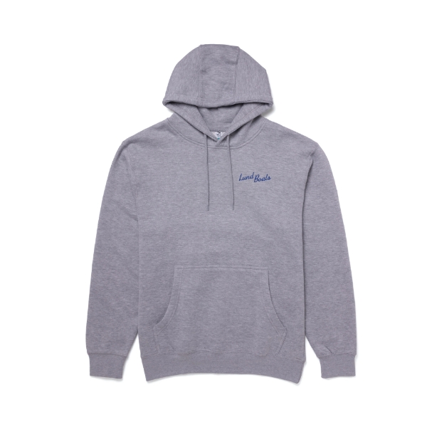 Built By Fisherman Hoodie Front product image with Lund Boats logo on the left chest