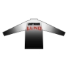 Image of the Women's Long Sleeve Jersey with red Lund logo on the back