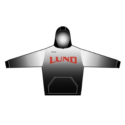 Image of the Lund Sweatshirt Jersey with red Lund logo on the front