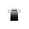 Image of the Lund Women's Short Sleeve Jersey with red Lund logo on the back