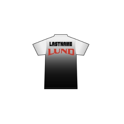 Image of the Lund Women's Short Sleeve Jersey with red Lund logo on the front