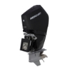 back view of Mercury 350hp 5.7L V10 (Black) Vented Splash Cover