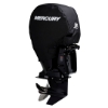 3/4 view Mercury Tow-n-Stow Engine Cover - 135-150 HP 4 Stroke - Black