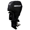 3/4 view Mercury Tow-n-Stow Engine Cover - 75-115 HP 4 Stroke - Black