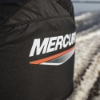 Close up detail Black Mercury Breathable Engine Cover