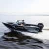 Mercury Vented (Breathable) Engine Cover - 115 ProXS  side of boat lifestyle shot