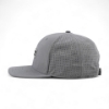 Left side image of the Lund Casting Hat that has a rectangular patch with the "LUND" logo and the phrase "FOR A LIFETIME" underneath.