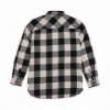 Back image of the Women's White Flannel on white background