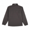 Back of Dri Duck black softshell jacket with Storm Shield™ protection, zippered pockets, and adjustable cuffs