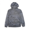Back view of the Lund Reaper Camo Hoodie in gray camo, showing clean camo design with AFTCO branding near the hem.