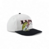 Angled left front view of the Lund Big Catch Hat showing the full‑color fish graphic and logo across the front panel.