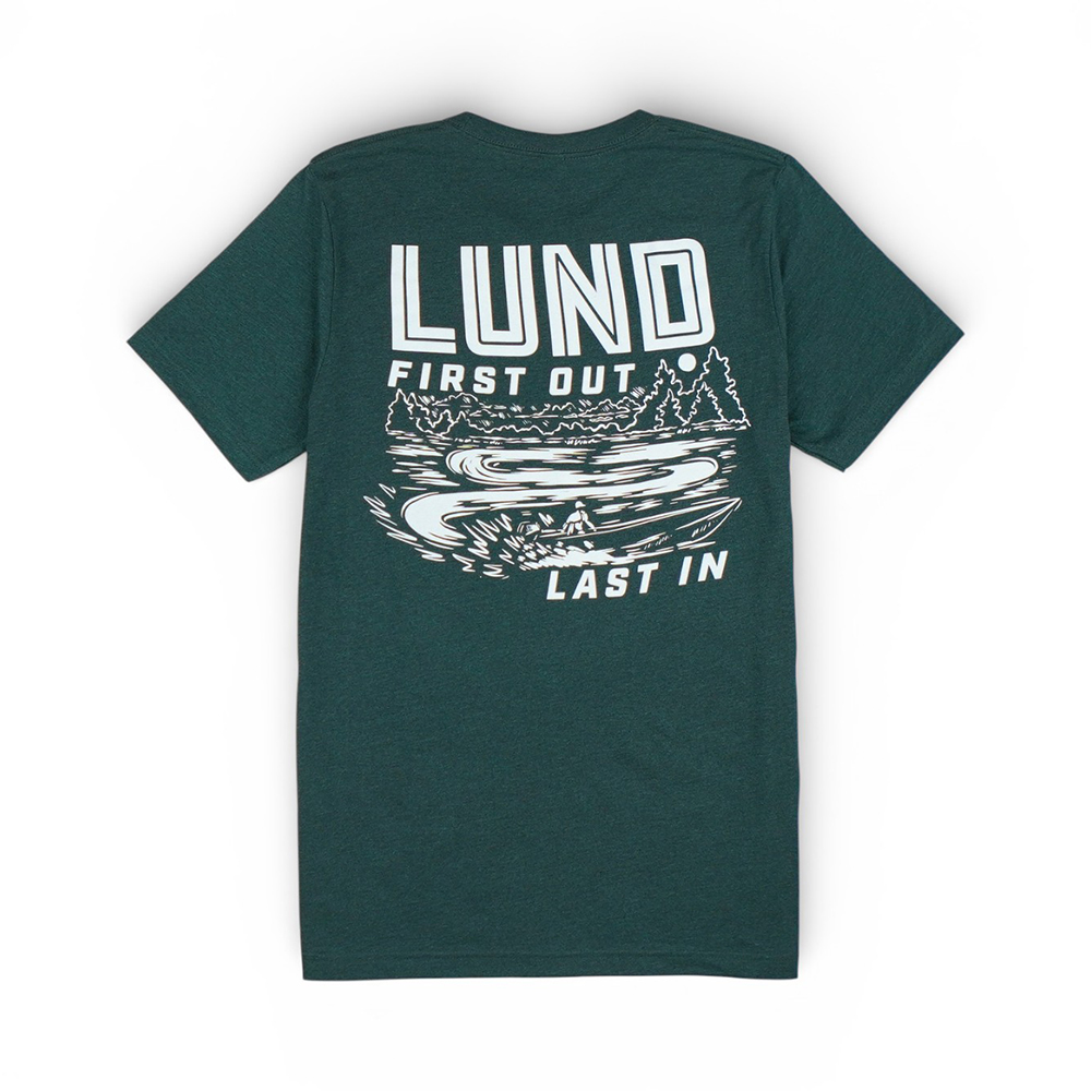 Lund First Out Last In Tee | Lund Boats Gear