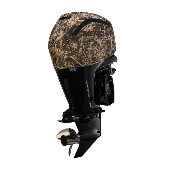 Mercury outboard engine cover, 75-115HP FourStroke, Shoreline Grass camouflage