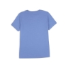 Blank back of blue shirt