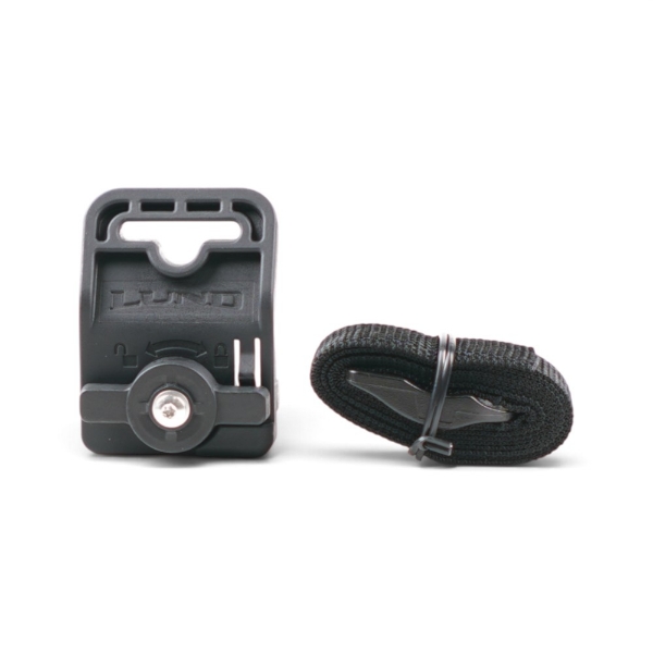 Front of Lund Nylon SportTrak Fender Hanger Twist Lock showing Lund logo