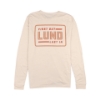 Back of First Out Last In Long-Sleeve Shirt showing Lund text