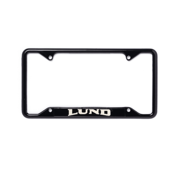 Lund License Plate Frame showing Lund text
